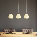 Suspension Ruffle Dining blanche Kare Design