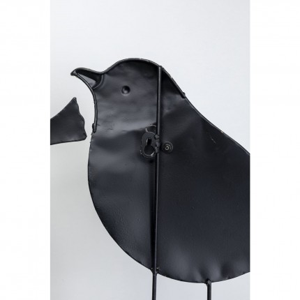 Portemanteau mural oiseaux trio 86cm Kare Design