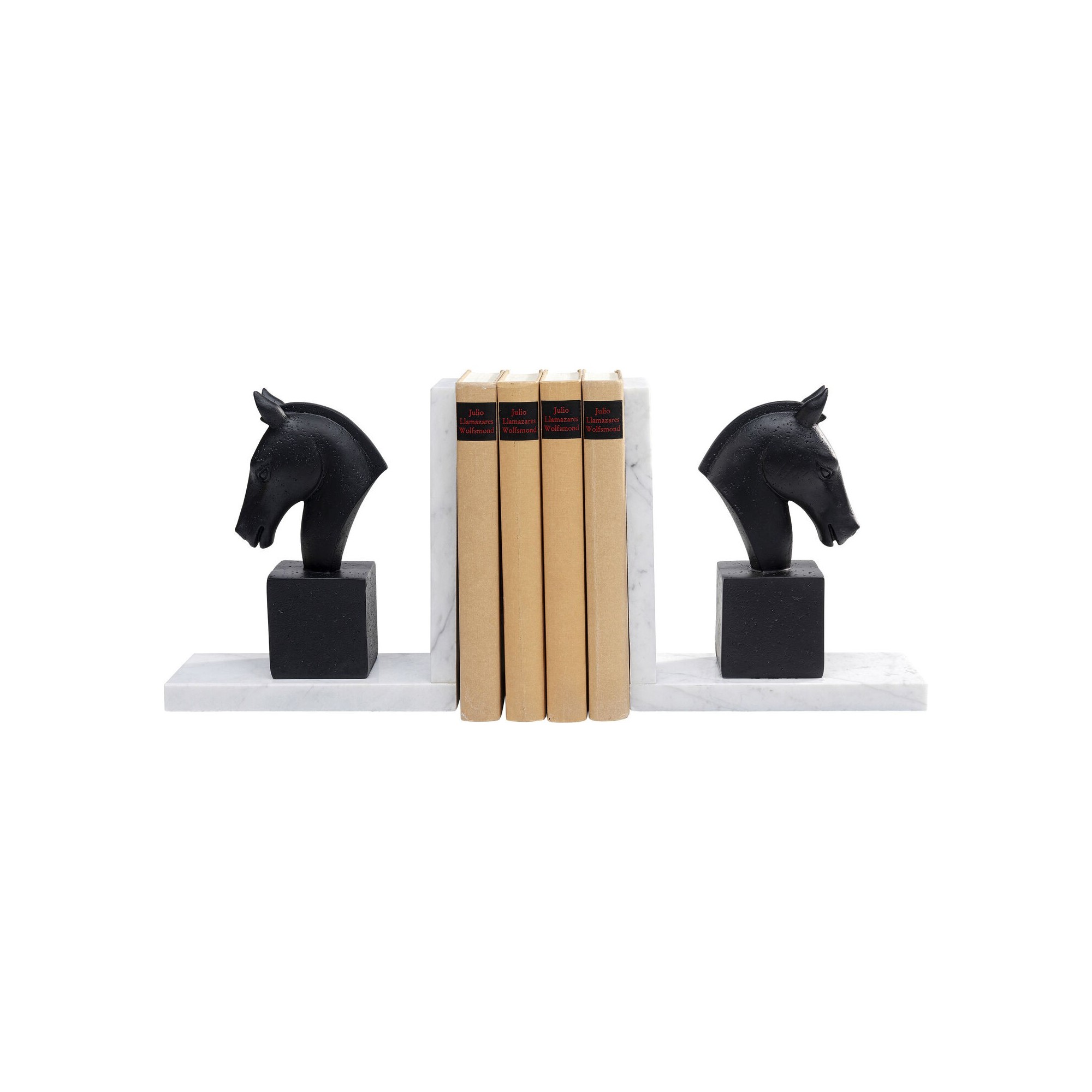 Serre-livres chevaux set de 2 Kare Design