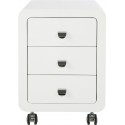Caisson White Club 3 tiroirs Kare Design