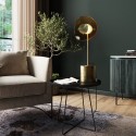 Table d'appoint Turin noire Kare Design
