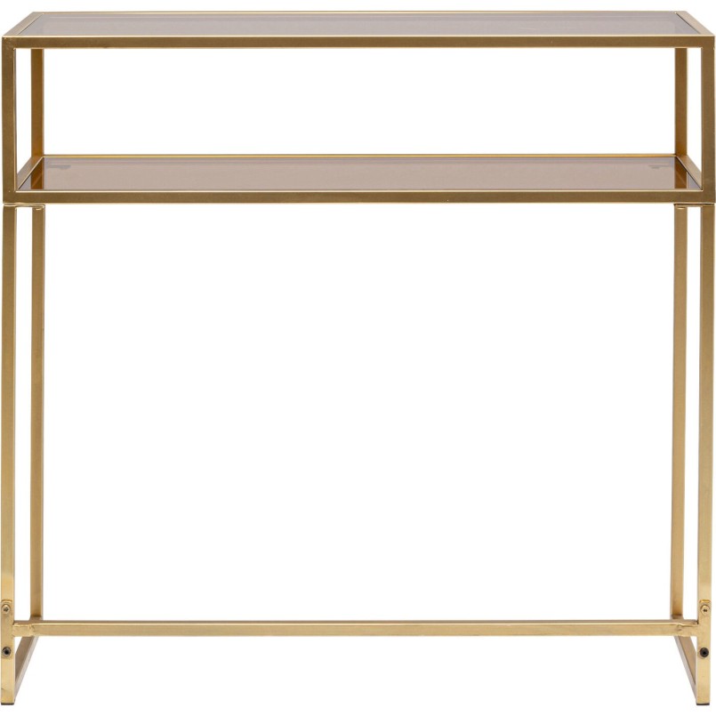 Console Loft doré 85x80cm