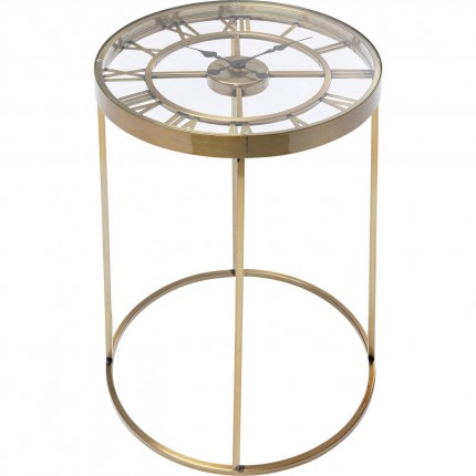 Table d'appoint Roman 42cm dorée Kare Design