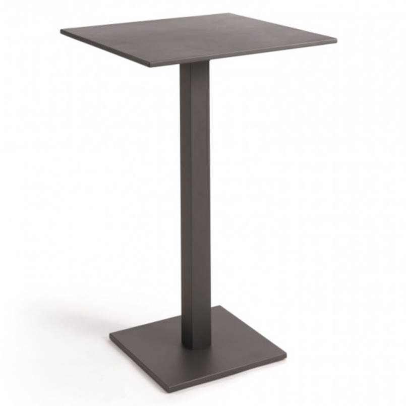 Table de bar pliante Prada gris anthracite Gescova