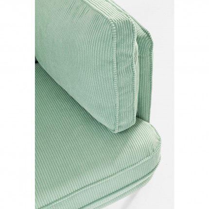 Canapé Shirly 3 places vert menthe Kare Design