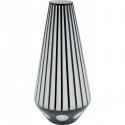 Vase noir et  blanc 44cm Kare Design
