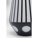 Vase noir et  blanc 44cm Kare Design