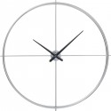 Horloge murale argenté 95cm Kare Design