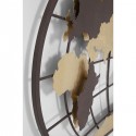 Applique murale Grid carte du monde LED Kare Design
