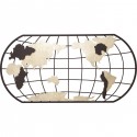 Applique murale Grid carte du monde LED Kare Design