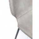 Tabouret de bar Honey Moon gris Kare Design
