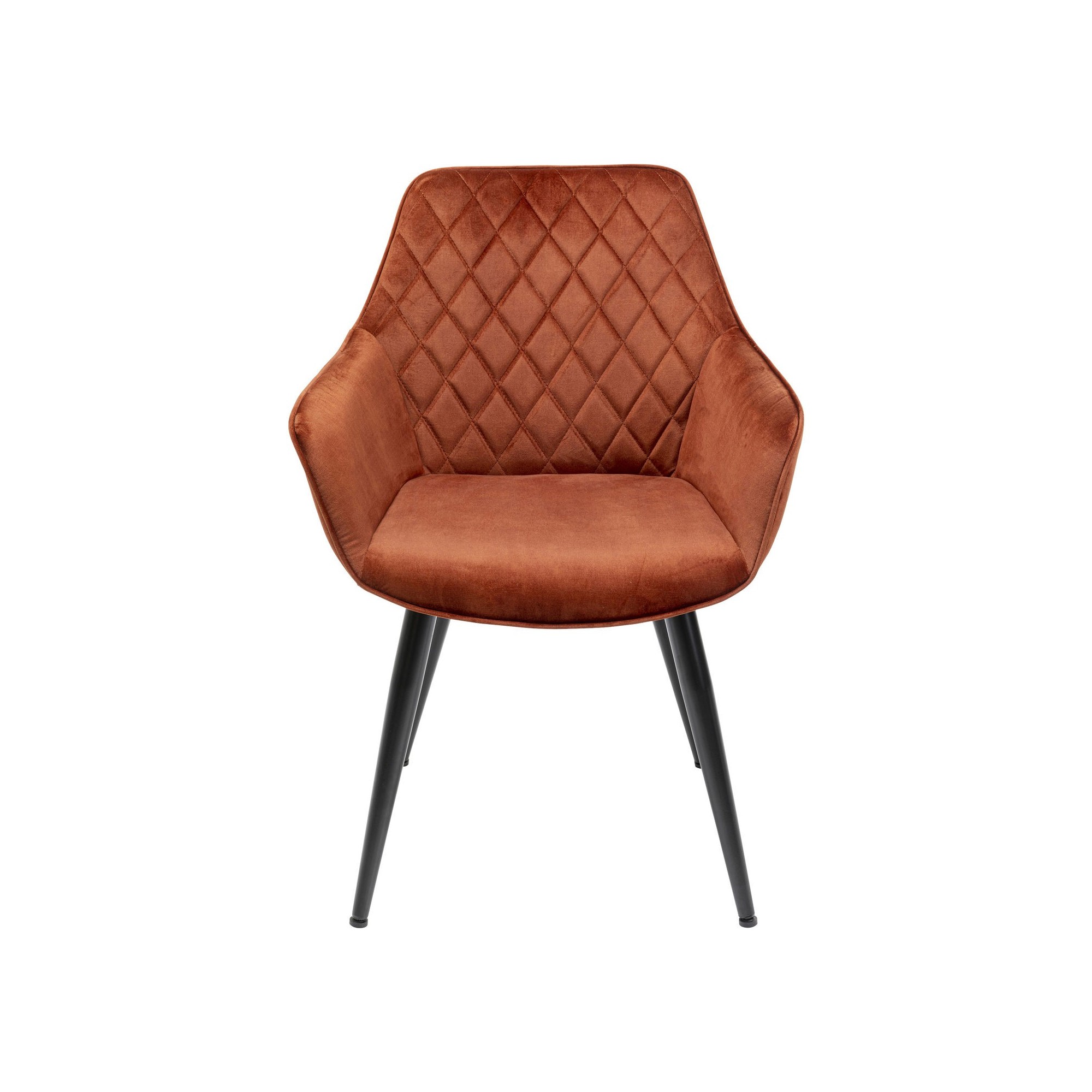 Chaise avec accoudoirs Harry orange Kare Design