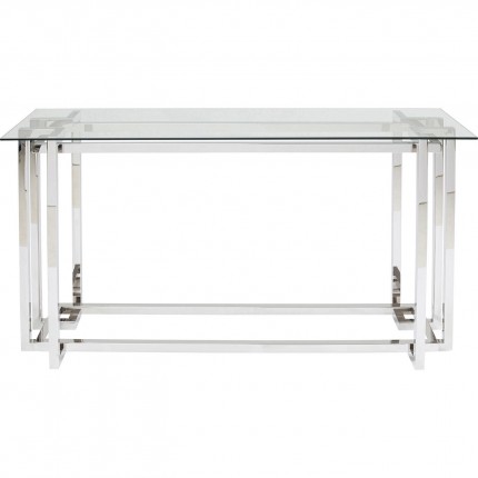 Console Clara argenté 145x76cm Kare Design Console Clara argenté 145x76cm Kare Design
