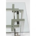 Console Clara argenté 145x76cm Kare Design