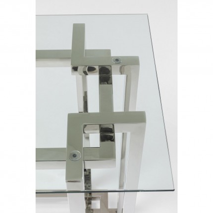 Console Clara argenté 145x76cm Kare Design Console Clara argenté 145x76cm Kare Design
