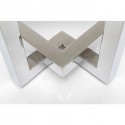 Console Clara argenté 145x76cm Kare Design
