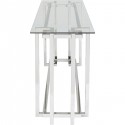 Console Clara argenté 145x76cm Kare Design