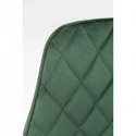Chaise avec accoudoirs Harry vert Kare Design