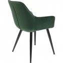 Chaise avec accoudoirs Harry vert Kare Design