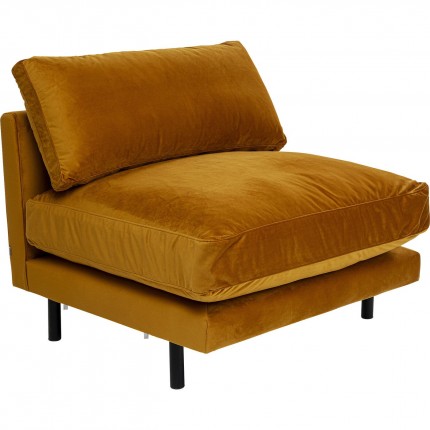 Assise Discovery velours ocre Kare Design