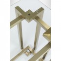 Console Clara dorée 145x76cm Kare Design
