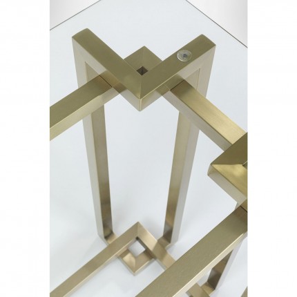 Console Clara dorée 145x76cm Kare Design