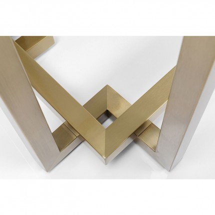 Console Clara dorée 145x76cm Kare Design