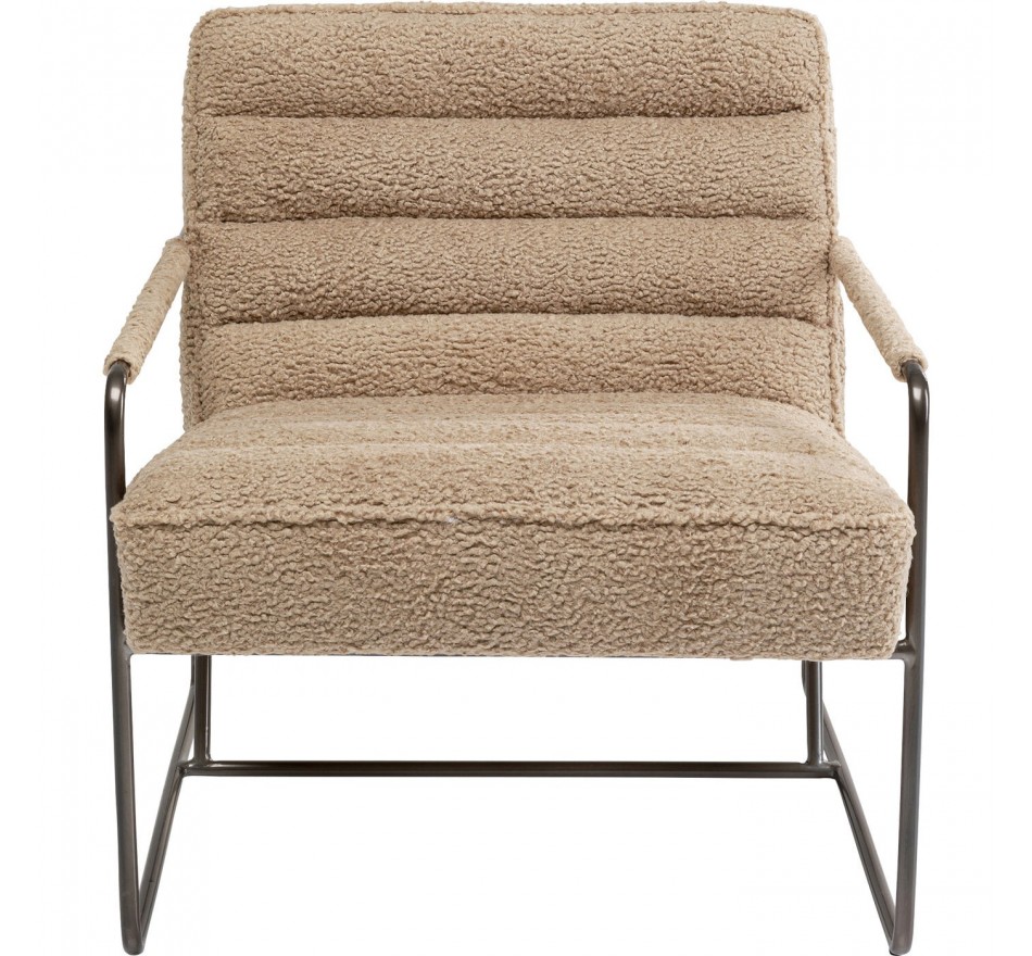 Fauteuil Figera beige Kare Design