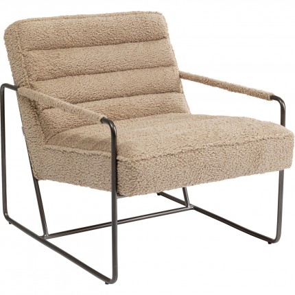 Fauteuil Figera beige Kare Design