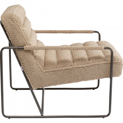 Fauteuil Figera beige Kare Design