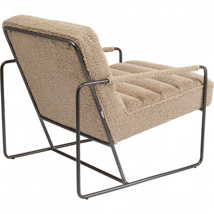 Fauteuil Figera beige Kare Design