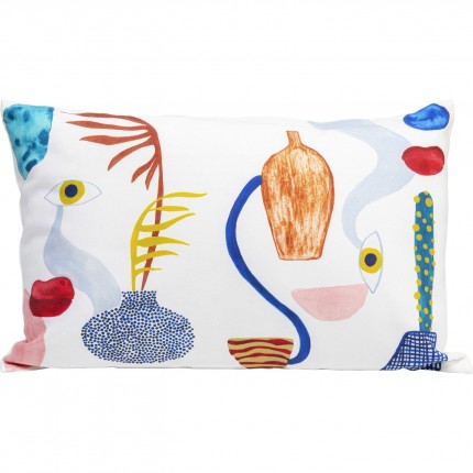 Coussin Artistic Eyes 55x35cm Kare Design