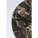 Table Schickeria 80cm effet marbre noir  Kare Design