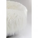 Fauteuil pivotant Fiffy blanc Kare Design