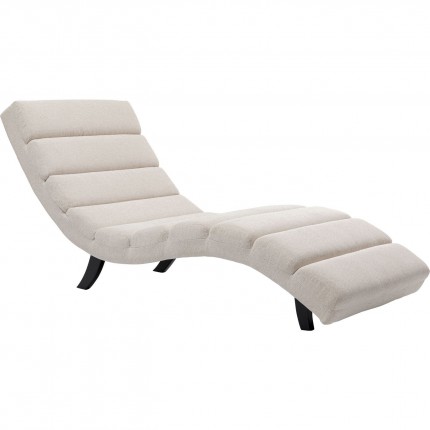 Chaise longue Balou crème 190cm Kare Design