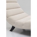 Chaise longue Balou crème 190cm Kare Design