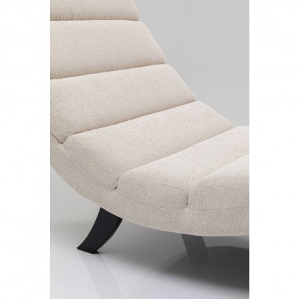 Chaise longue Balou crème Kare Design