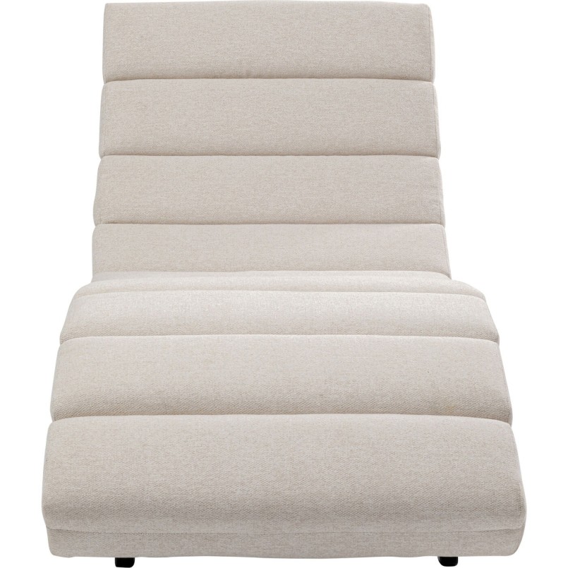 Chaise longue Balou crème 190cm Kare Design