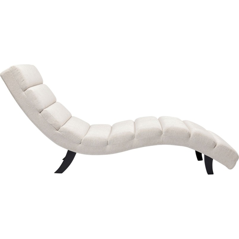 Chaise longue Balou crème 190cm Kare Design