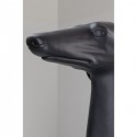 Déco lévrier noir XXL 180cm Kare Design