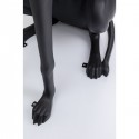 Déco lévrier noir XXL 180cm Kare Design