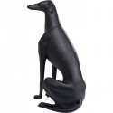 Déco lévrier noir XXL 180cm Kare Design