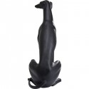 Déco lévrier noir XXL 180cm Kare Design