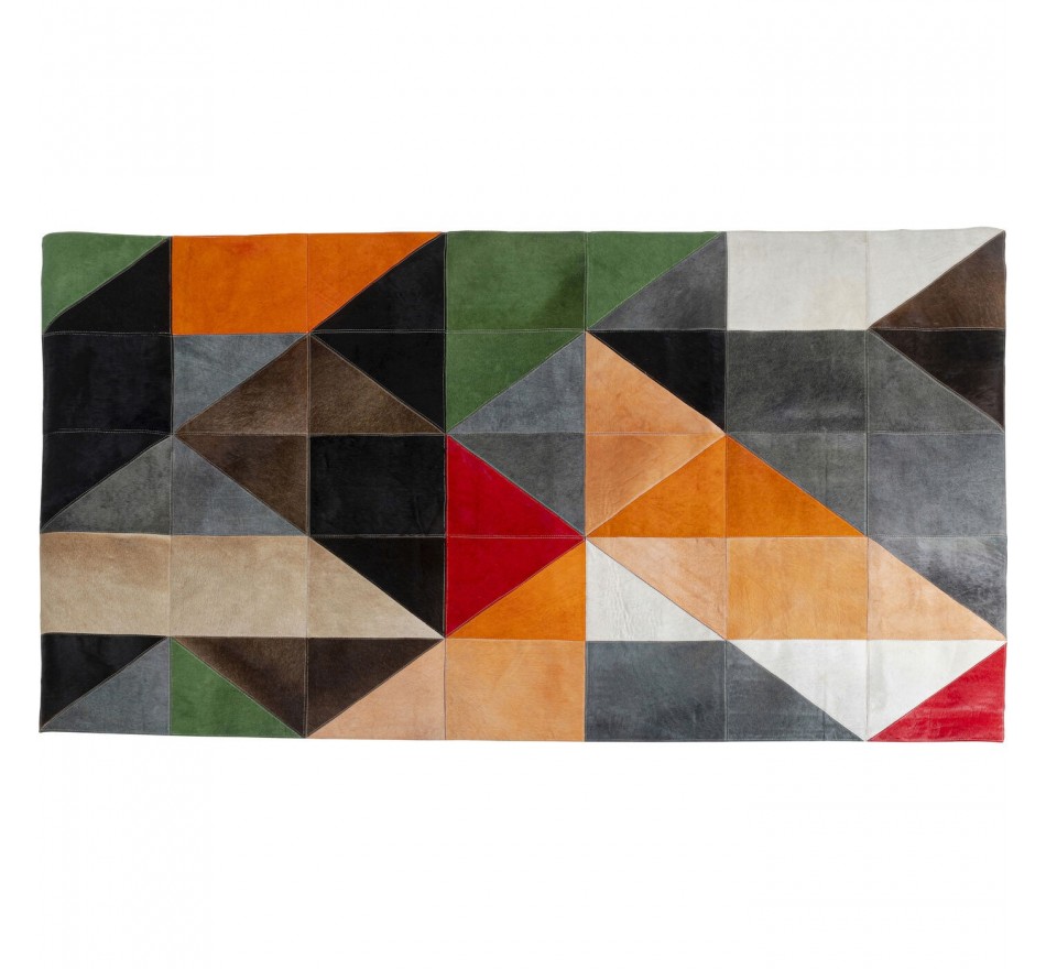Tapis en cuir Adana 170x240cm Kare Design