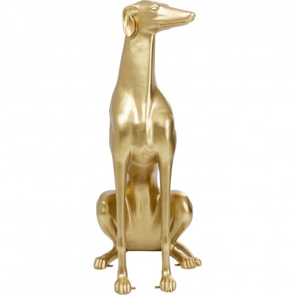 Sculpture Greyhound Oskar doré 180