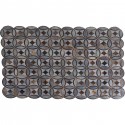 Tapis en cuir Izmir 170x240cm Kare Design