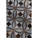 Tapis en cuir Izmir 170x240cm Kare Design