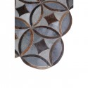 Tapis en cuir Izmir 170x240cm Kare Design