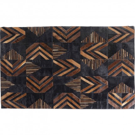 Tapis en cuir Puzzle 170x240cm Kare Design