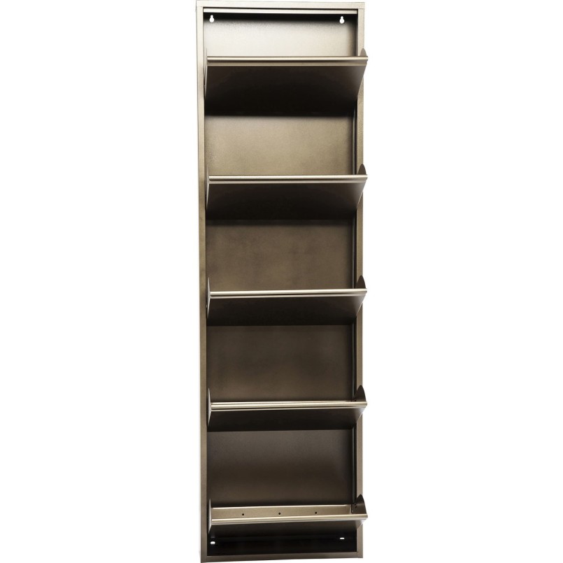 Casier à Chaussure Caruso 5 bronze Kare Design